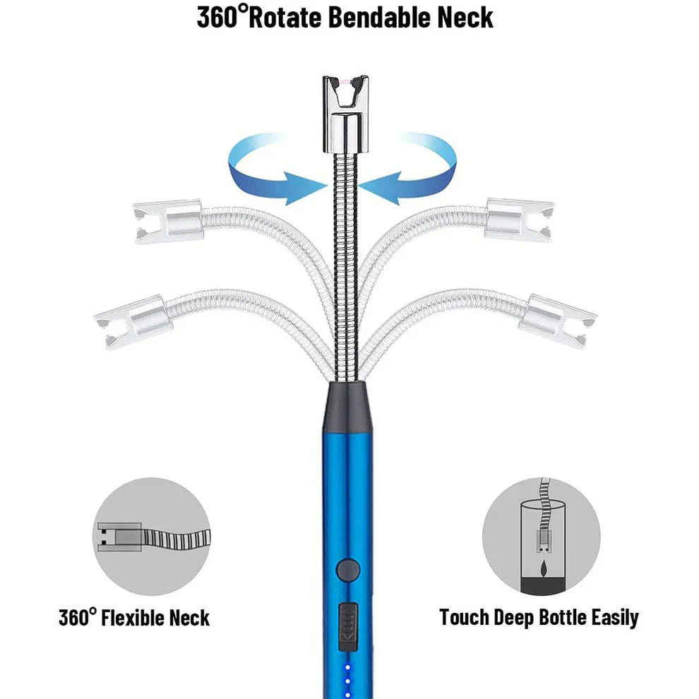 Rechargeable USB Electric Gas Lighter