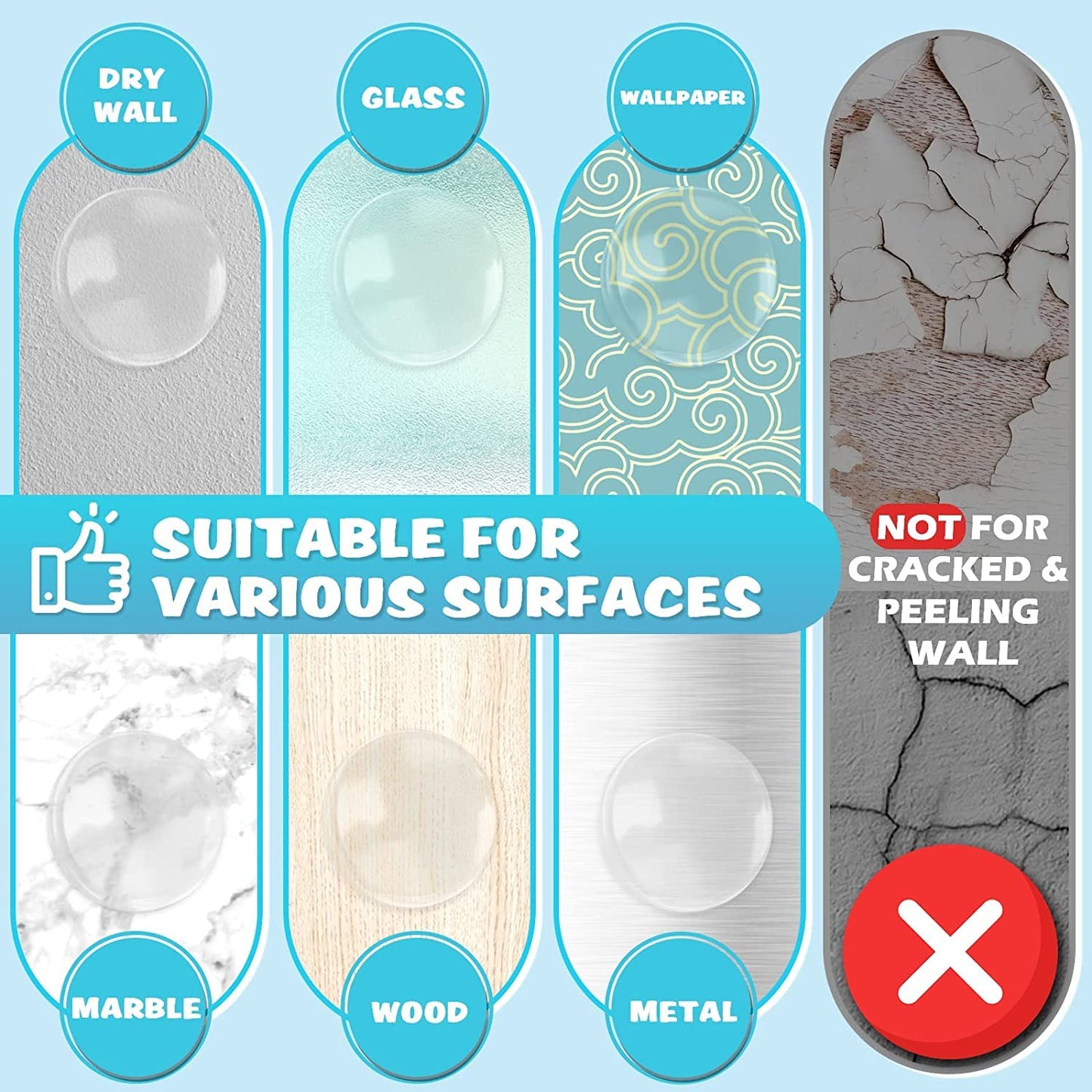 Reusable Door Protectors ( Pack of 6)