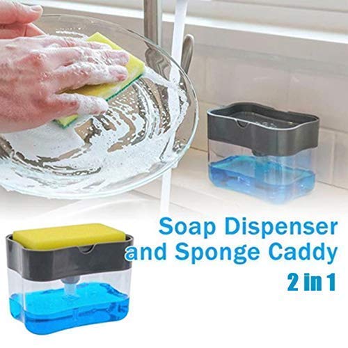 Liquid Soap Dispenser Pump (with Free Sponge)