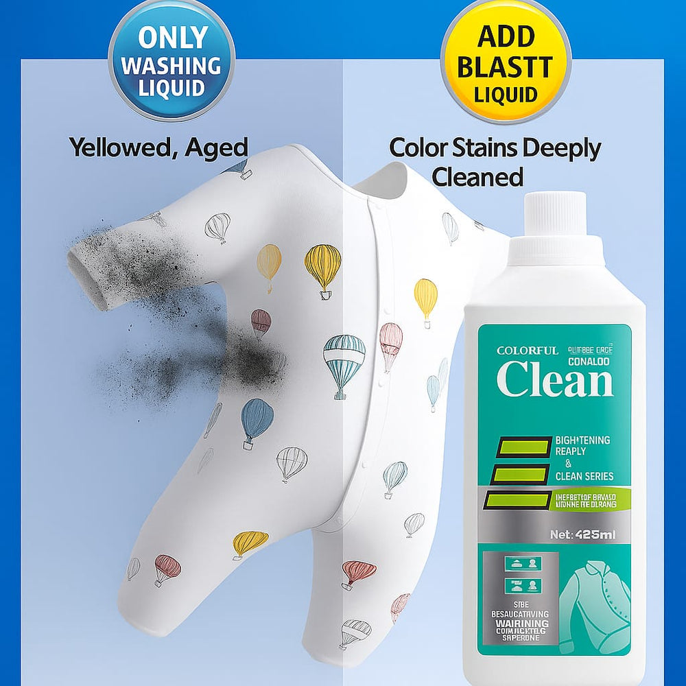 8 in 1 Colour Bleach Laundry Detergent