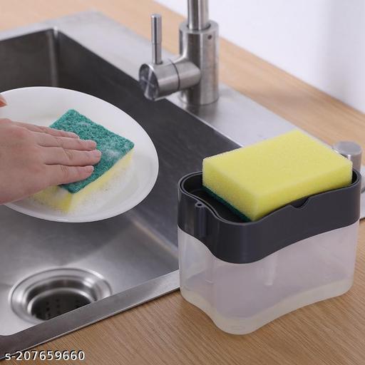 Liquid Soap Dispenser Pump (with Free Sponge)